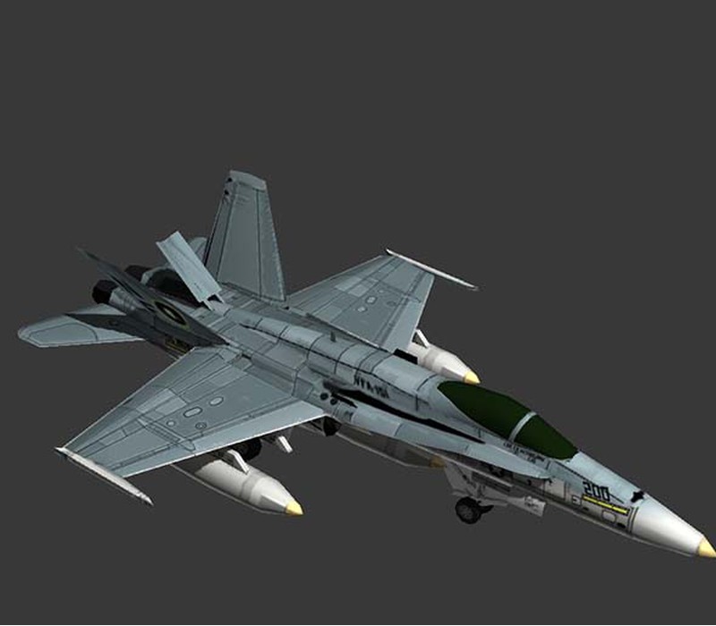 将乐3D f18舰载战斗机 (2)
